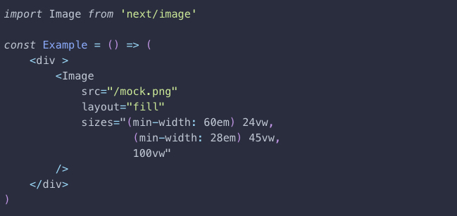 nextjs image optimization