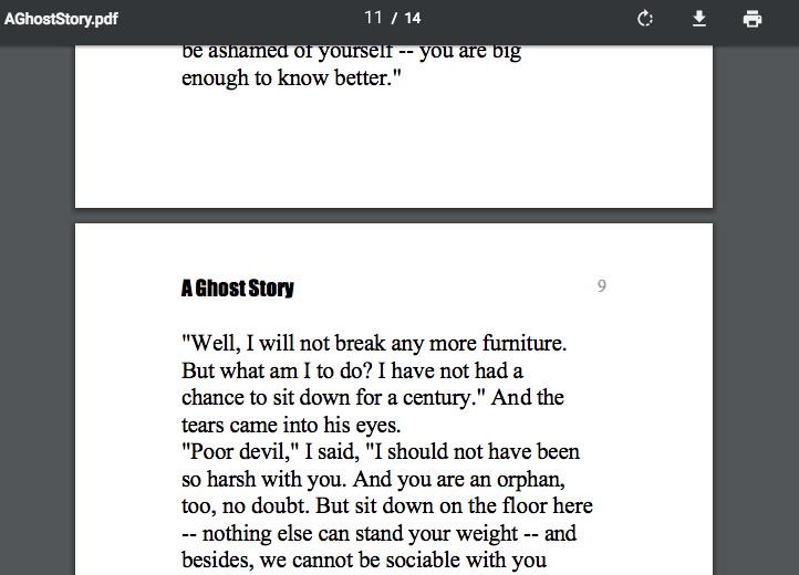 PDF Example on Haunted Bay
