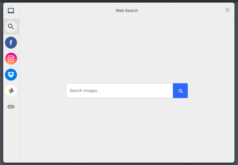 Upload with Google Image Search API