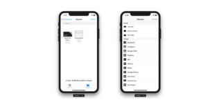 Filestack is now compatible with iOS Cloud and iOS Files