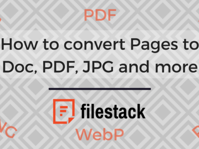How to convert Pages to Doc, PDF, JPG and more