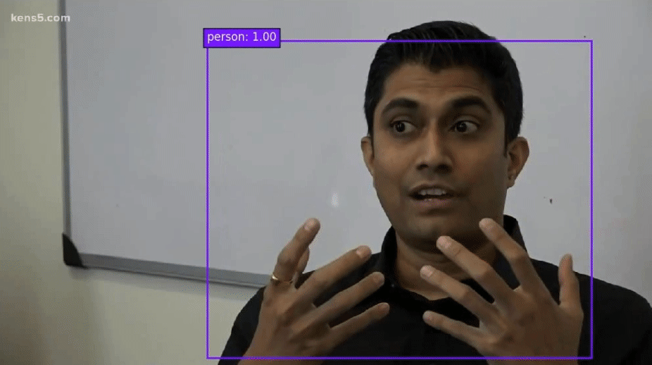 Filestack Object Detection and Localization API in video frames
