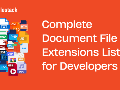 Complete Document File Extensions List for Developers