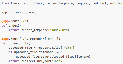 File Submissions With Flask Python