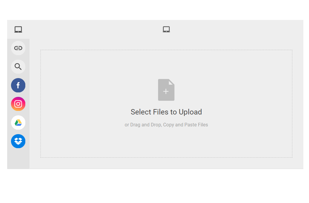 Filestack file uploader