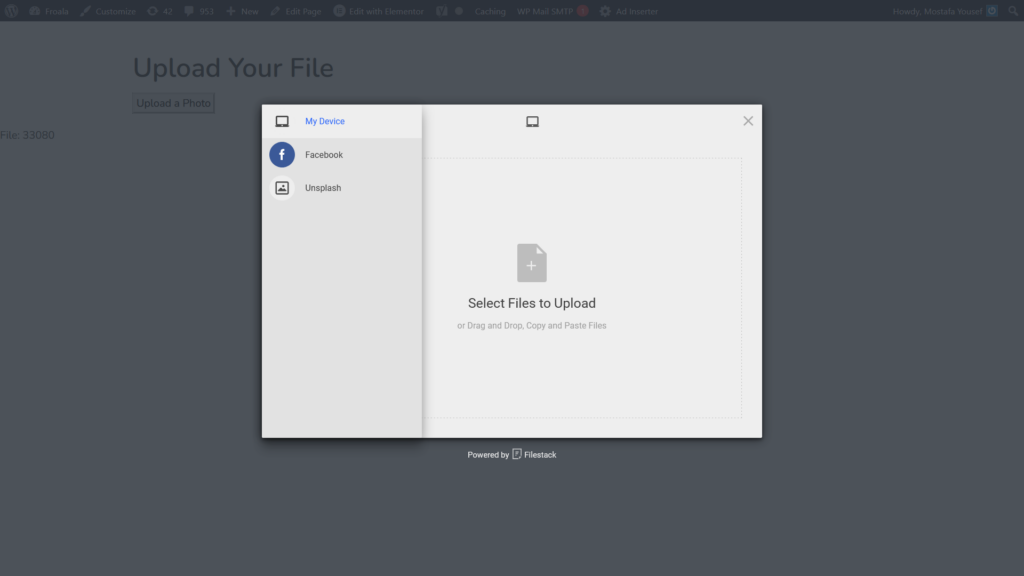 Filestack WordPress Upload V2.0 released - A New Video to Audio ...
