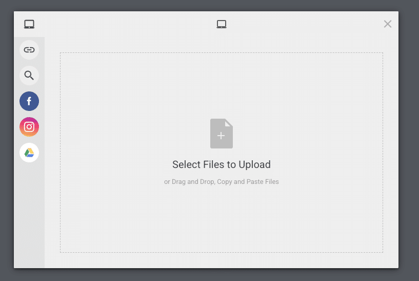 Filestack File Picker