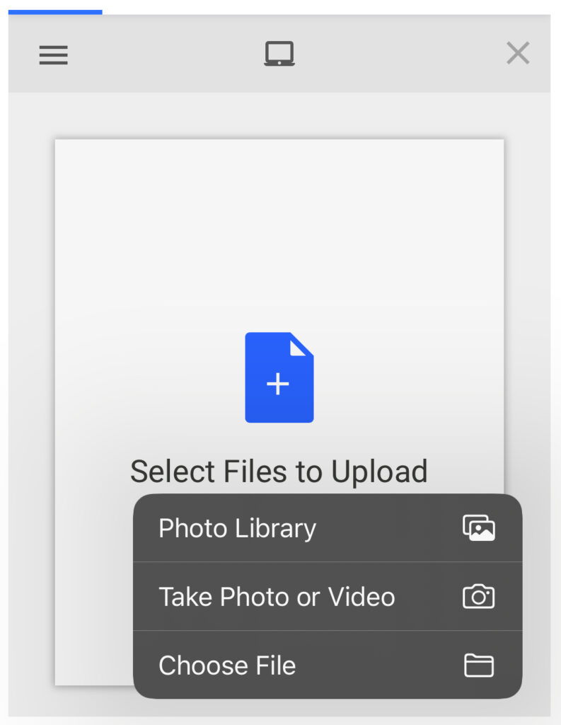 Filestack File uploader for iOS apps