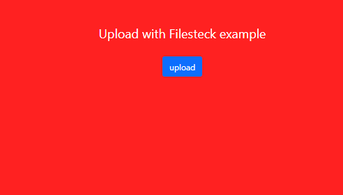 Example Angular upload app with Filestack