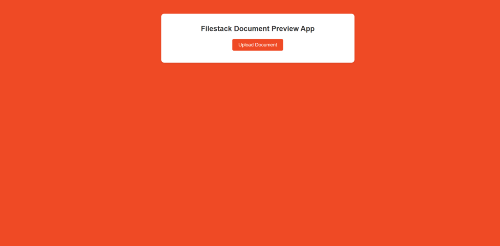 Filestack Document Viewer
