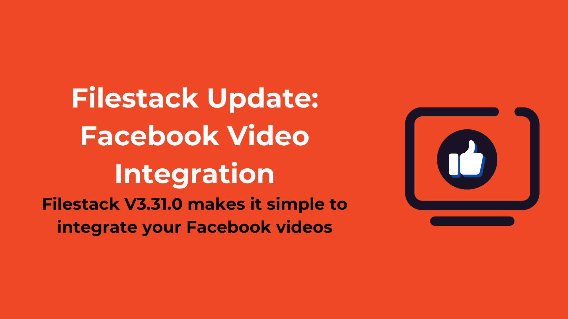 Facebook Video Integration