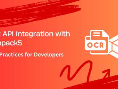 OCR API Integration with Webpack5 - Best Practices for Developers