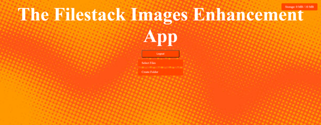 Image Enhancement App