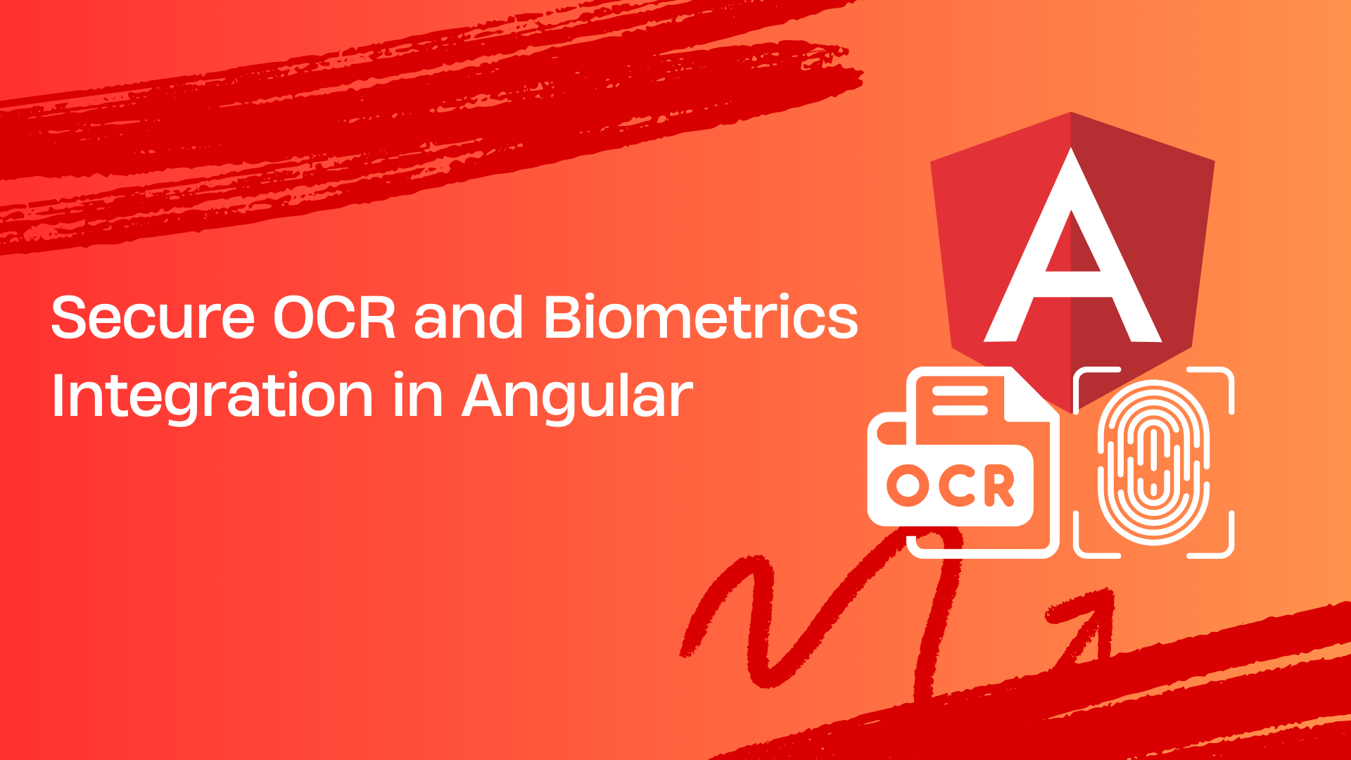 Secure OCR data extraction and Biometrics Integration in Angular