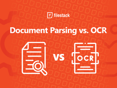 Document Parsing vs. OCR