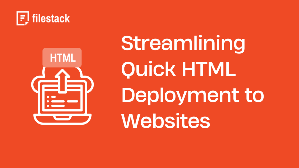 Streamlining Quick HTML Deployment to Websites