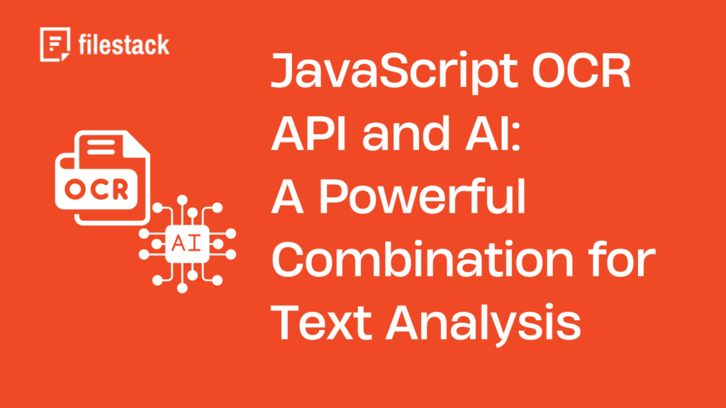 JavaScript OCR API and AI A Powerful Combination for Text Analysis