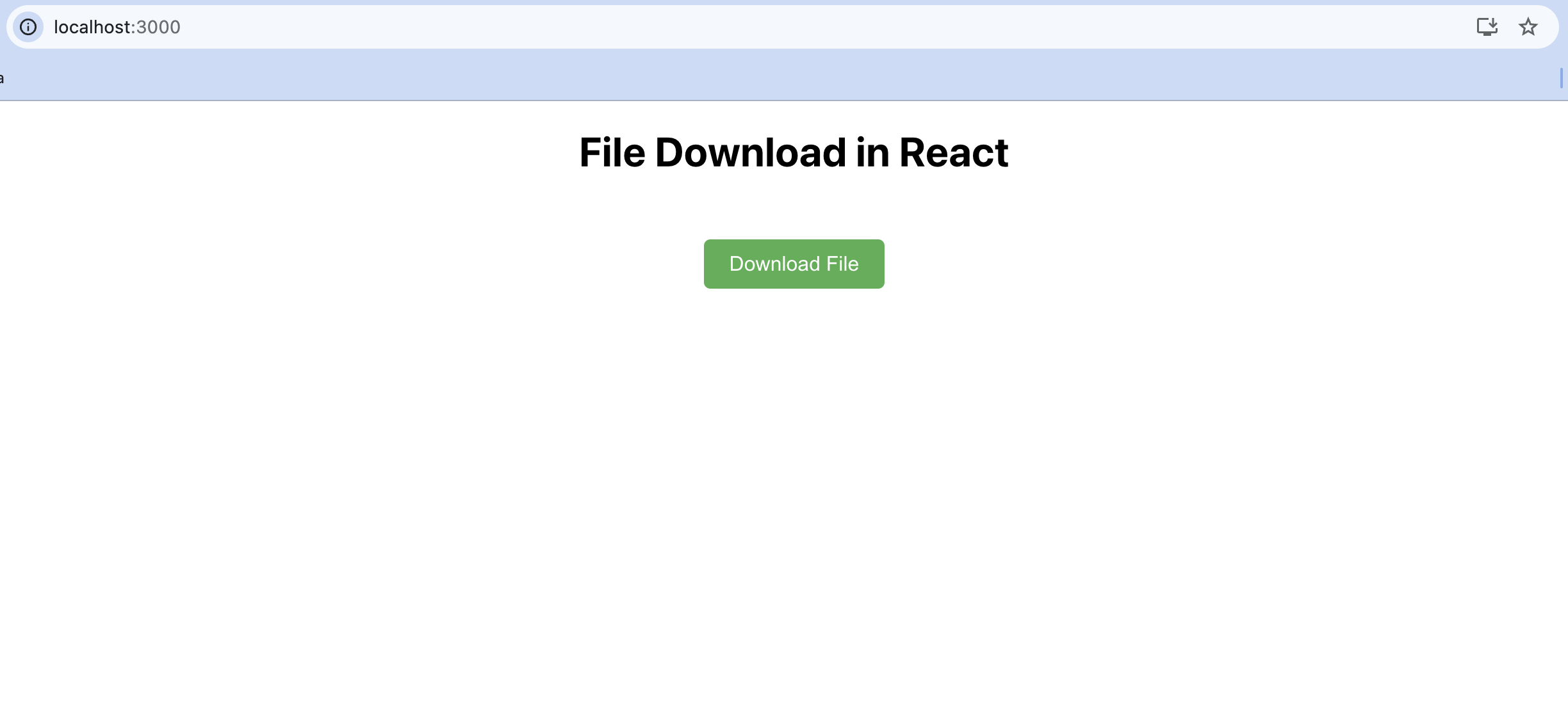 React File Download App