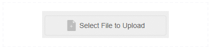 An example of a mini file picker. It appears as a single-line component with just the file icon and a "Select File to Upload" text.