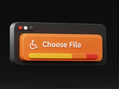 Illustration of Accessibility in HTML File Upload