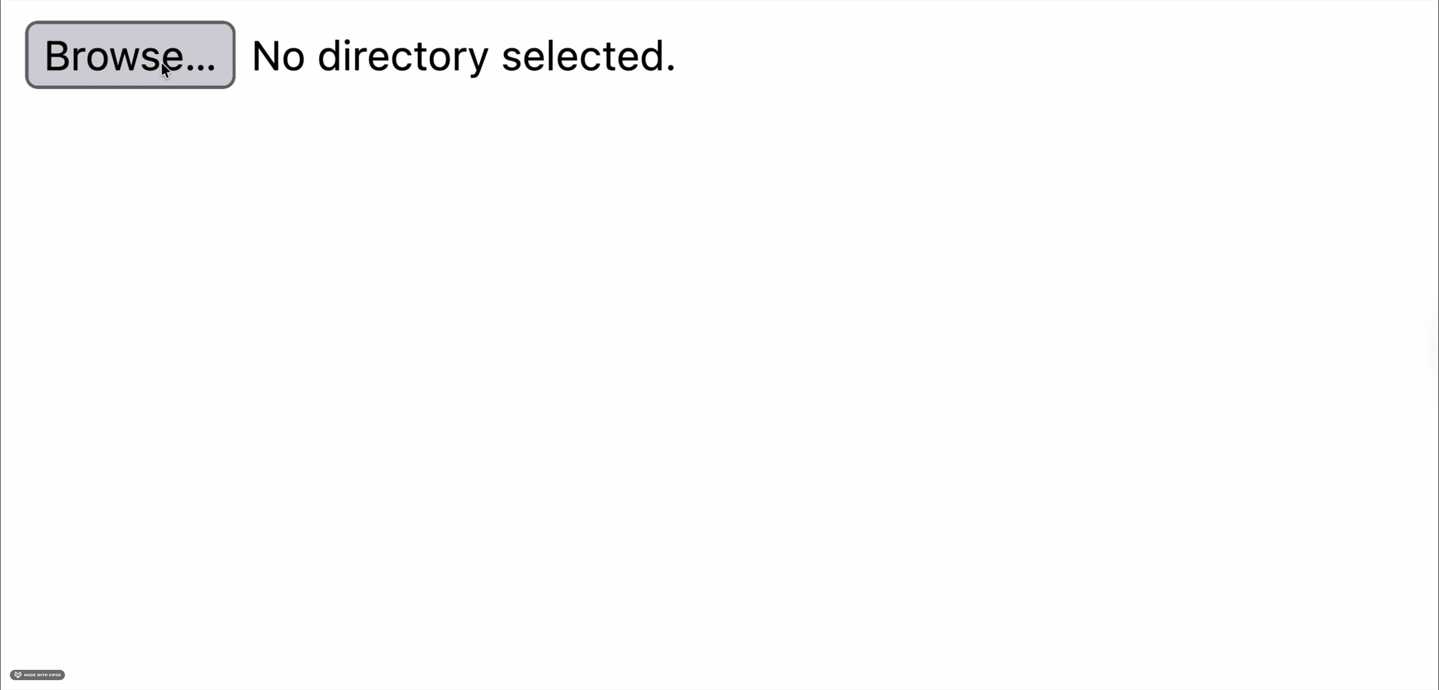HTML file input enabling folder upload using webkitdirectory