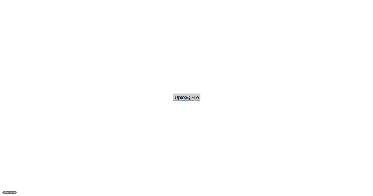 Demonstration of Filestack File Picker