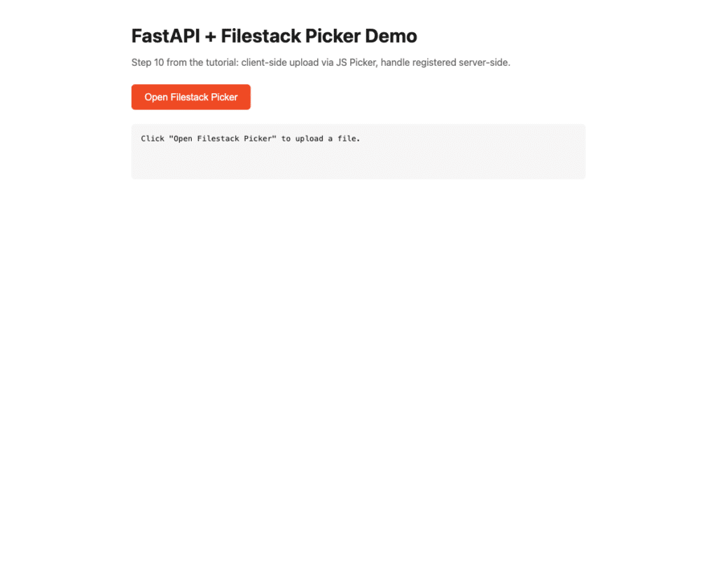 filestack fastapi landing demo