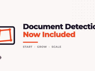 Document Detection Now Included