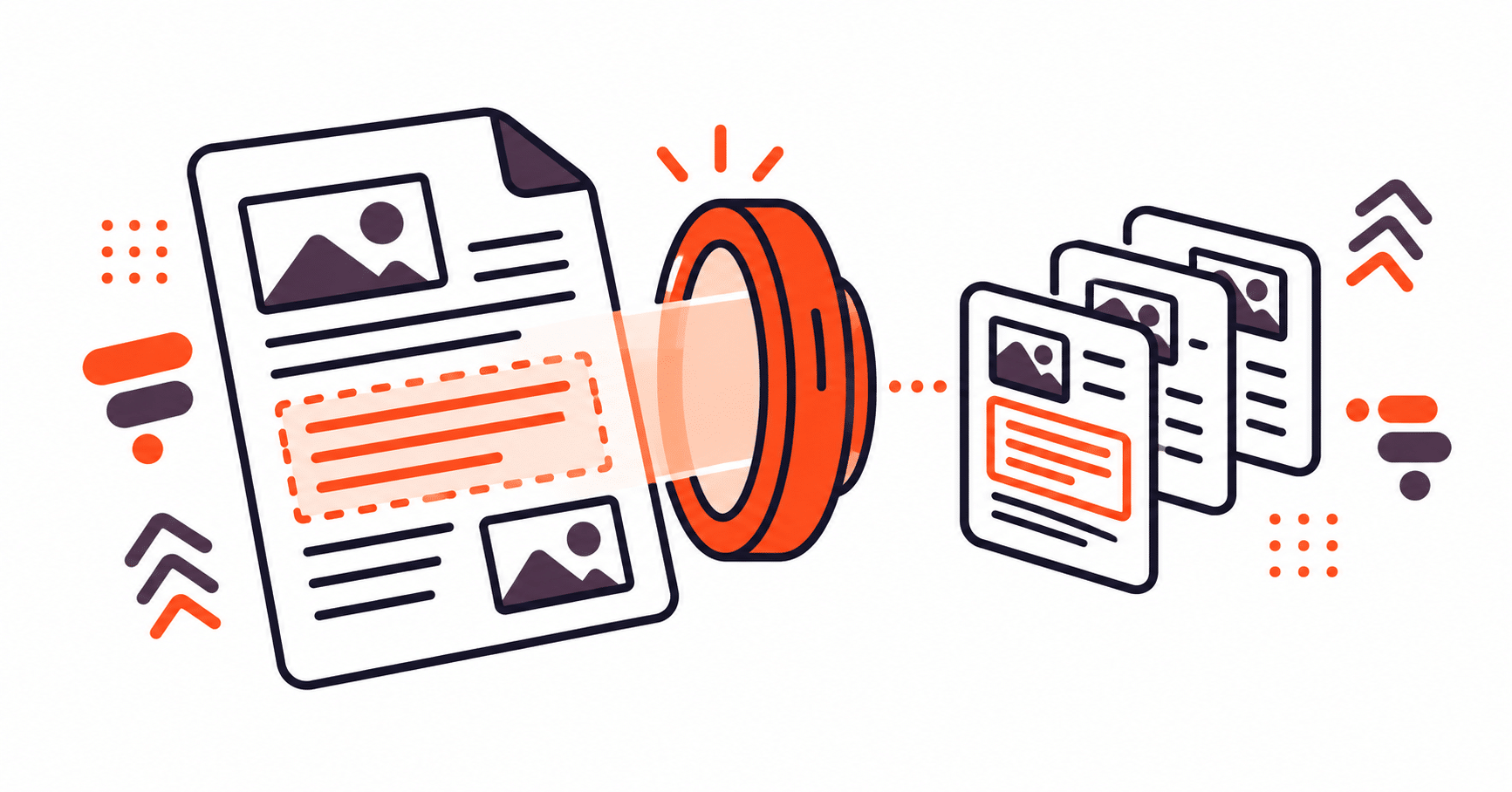 OCR scans a document and turns it into searchable citation-ready chunks